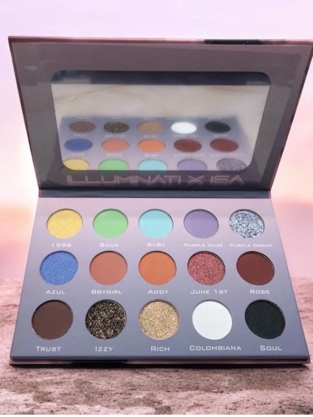 Illuminati x Isa Eyeshadow Palette — Multi-Color
